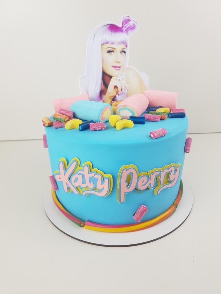 Bolo temático Katy Perry